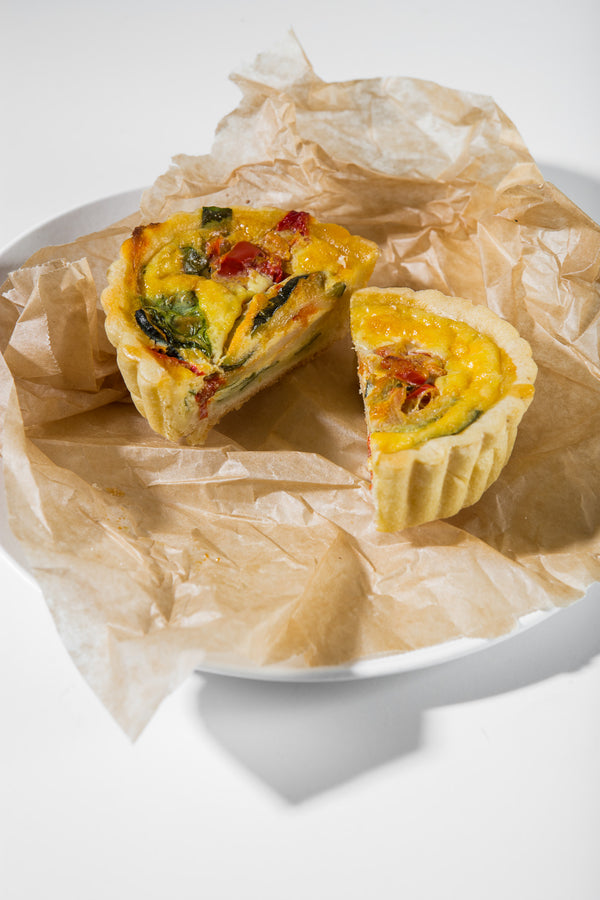 Individual Quiche - Roasted Vegetable