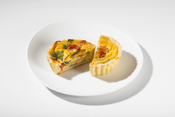 Individual Quiche - Roasted Vegetable