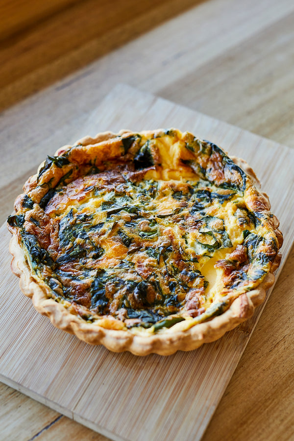 Family Quiche - Spinach & Cheese