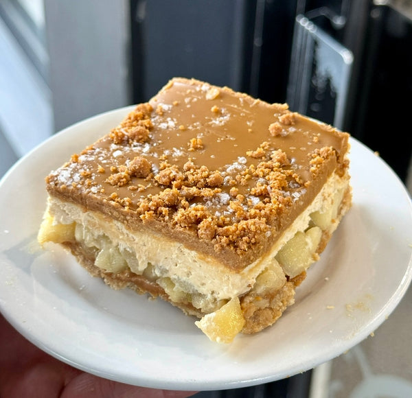 Biscoff & Apple Slice